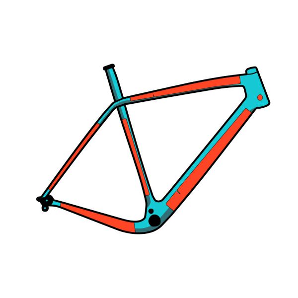 RideWrap Covered Protection フレームプロテクションキット(ロード・グラベル対応)|汎用 透明保護フィルム 約60%カバー