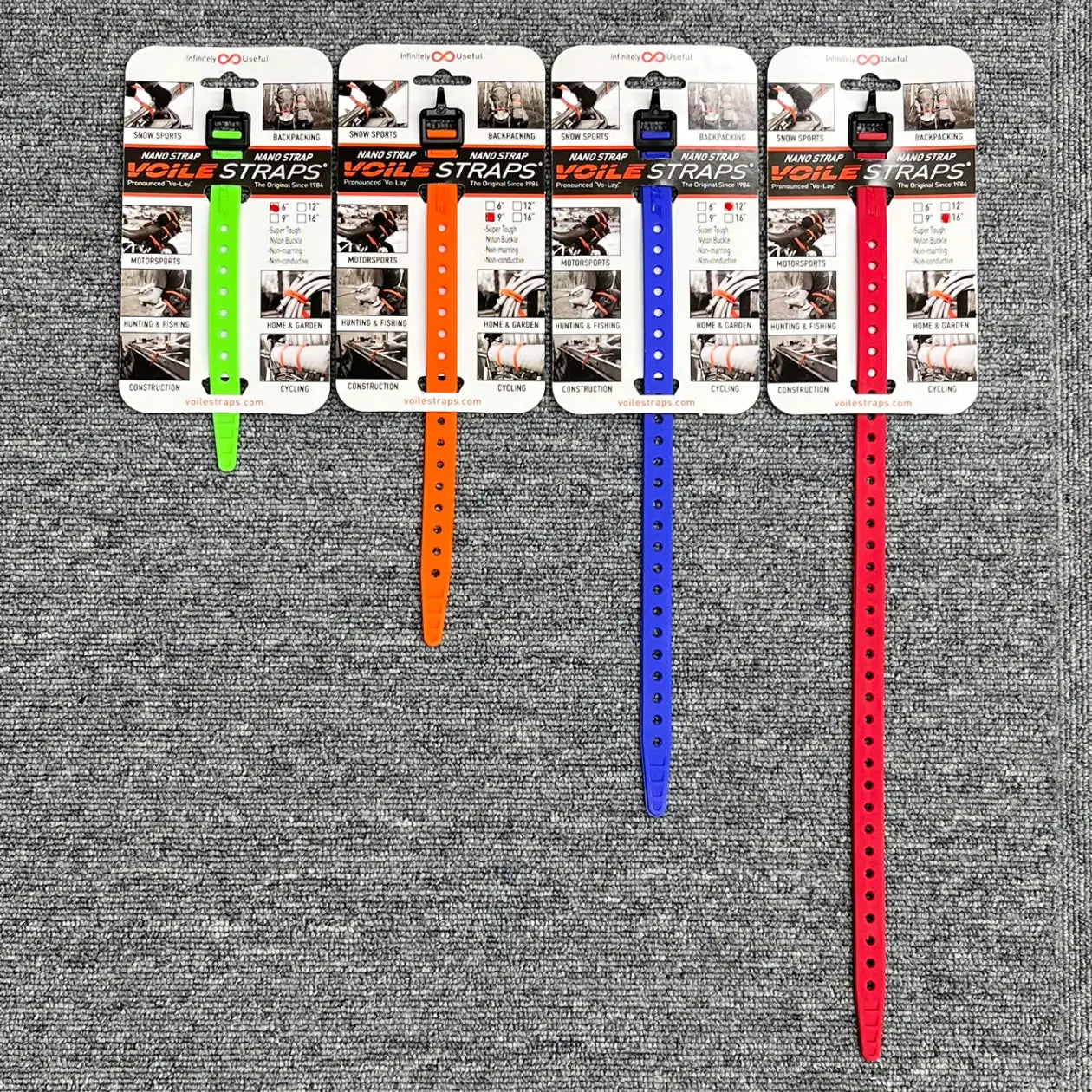 VOILE nano strap (green) / 9inch(約23cm)、12inch(約30.5cm)、16inch(約40.5cm)