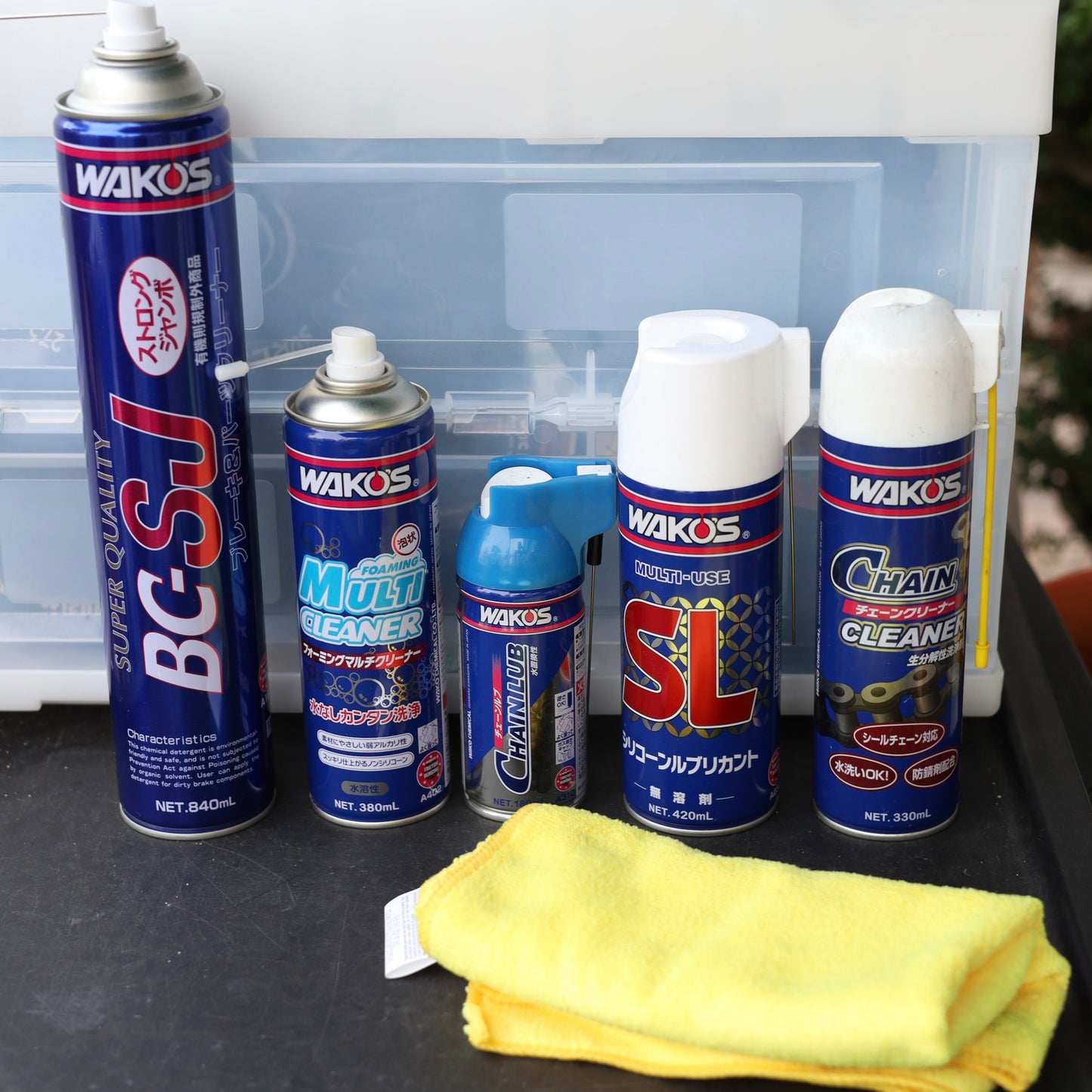 【榎本セレクト】絶対王者!ワコーズ洗車キット(水なし洗車対応)