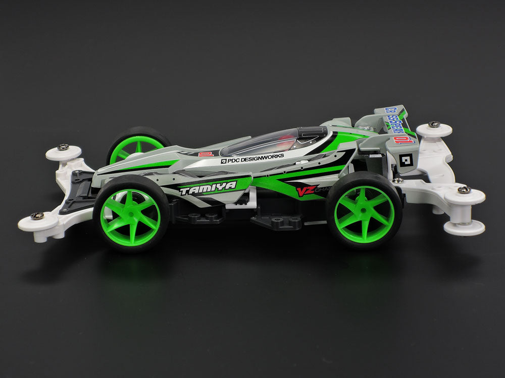 タミヤ ミニ四駆 クロススピアー01 VZシャーシ 1/32 レーサーミニ四駆シリーズ No.103 18103 スーパーハードタイヤ搭載 軽量低重心ボディ