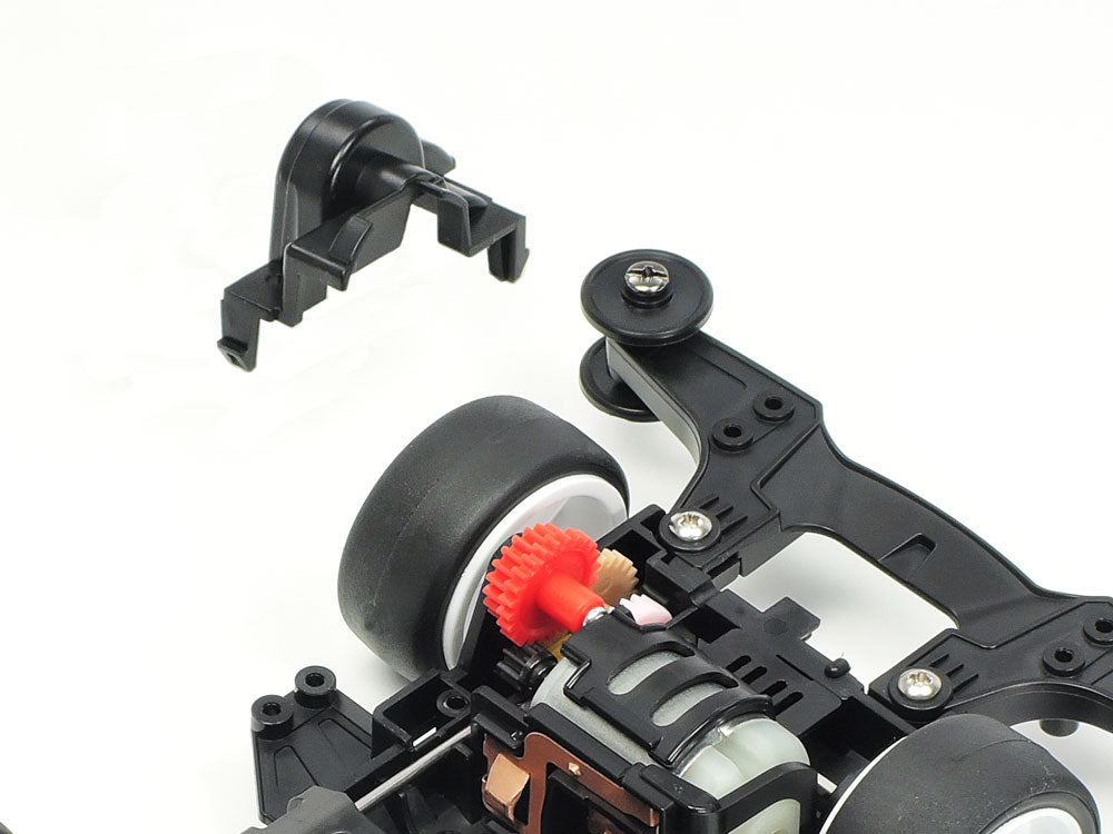 タミヤ ミニ四駆 グラスホッパーJr. VZシャーシ 1/32 レーサーミニ四駆シリーズ No.105 The GRASSHOPPER Jr. 18105 バギー シャフトドライブ 四輪駆動