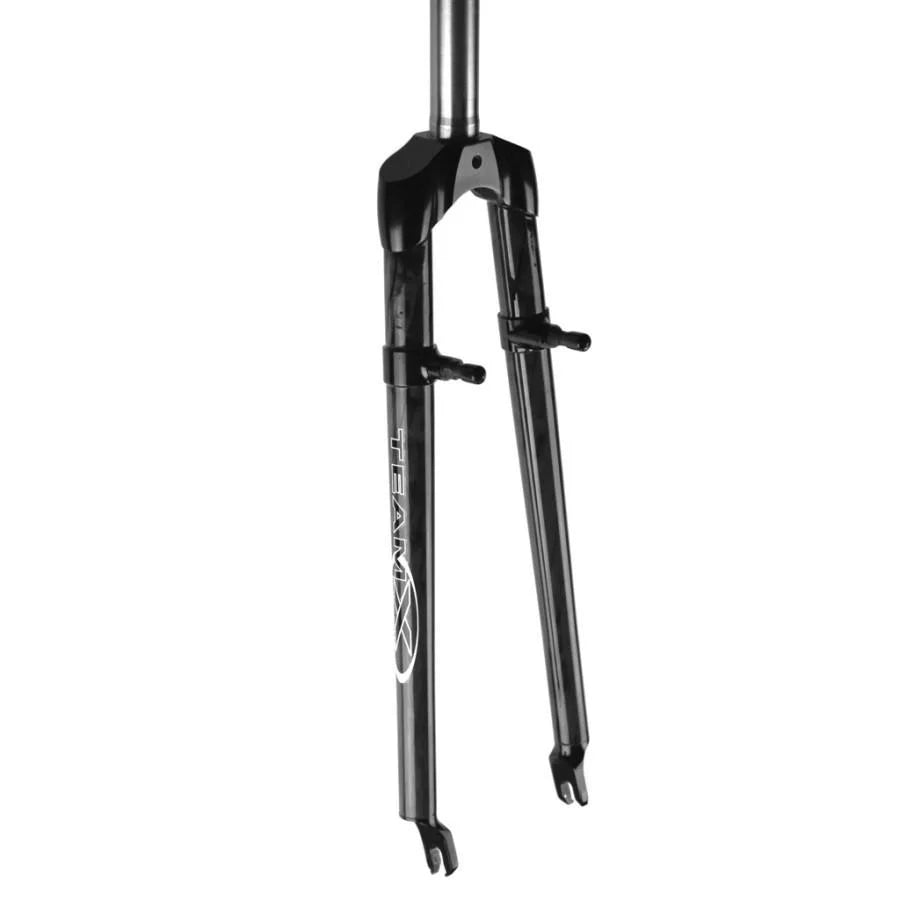 WOUND UP TEAM X CANTI FORK ブラック 1-1/8 カーボンフォーク カンチブレーキ 700C クロモリ グラベル ロード ツーリング
