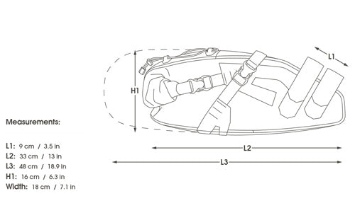 APIDURA エクスペディション・サドルパック(14L)