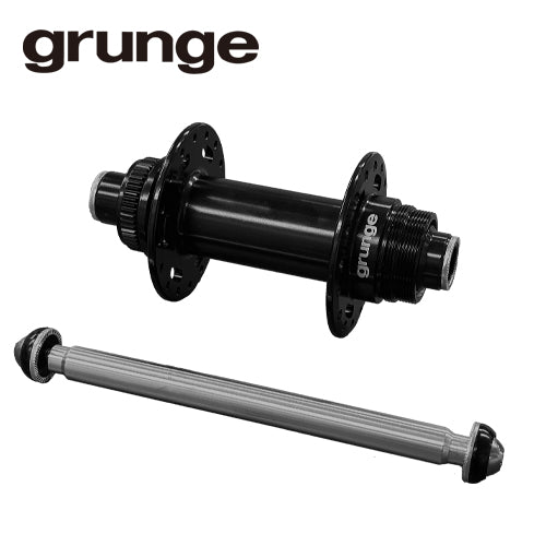 grunge(グランジ)シングルスピードハブ 135mm 32H ブラック|リアハブ|シングル化・ホイール組に最適 ele0002
