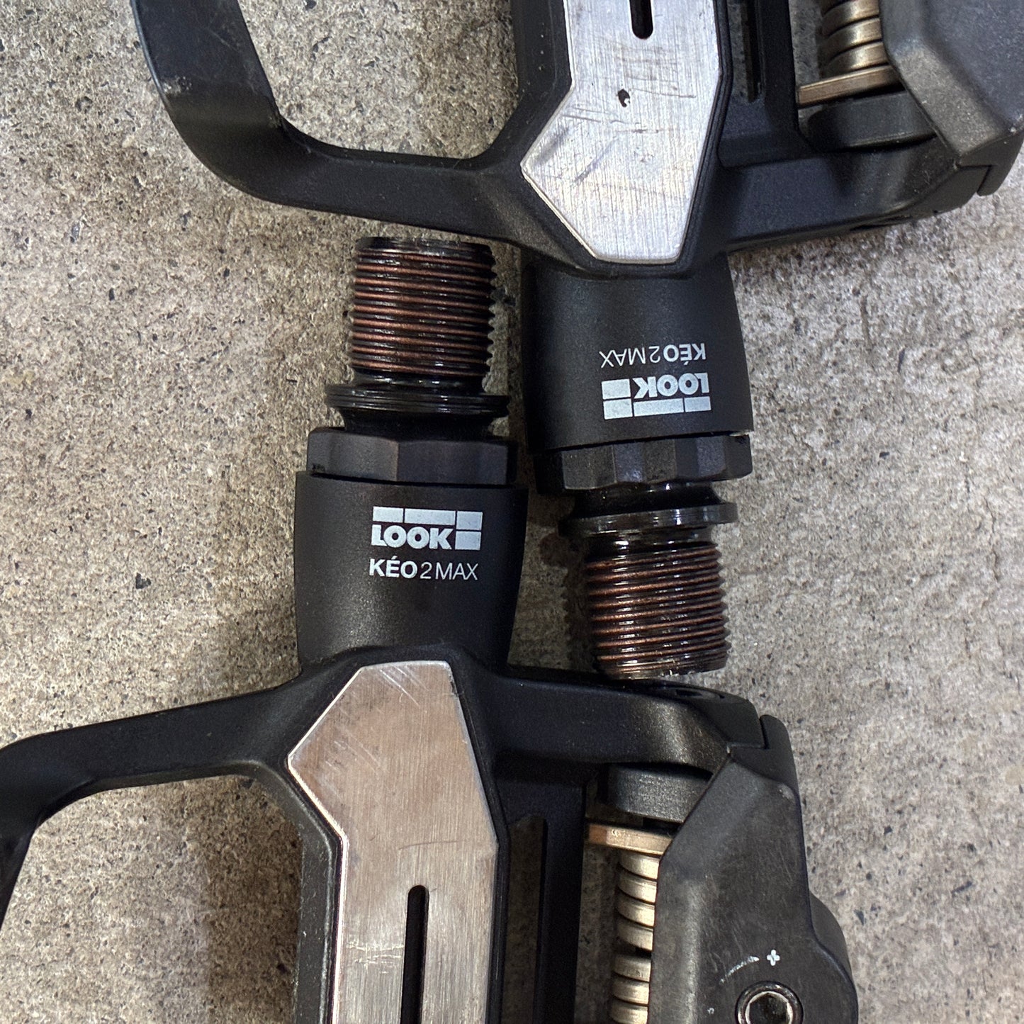 中古 美品 LOOK KEO 2 MAX ロード用ビンディングペダル