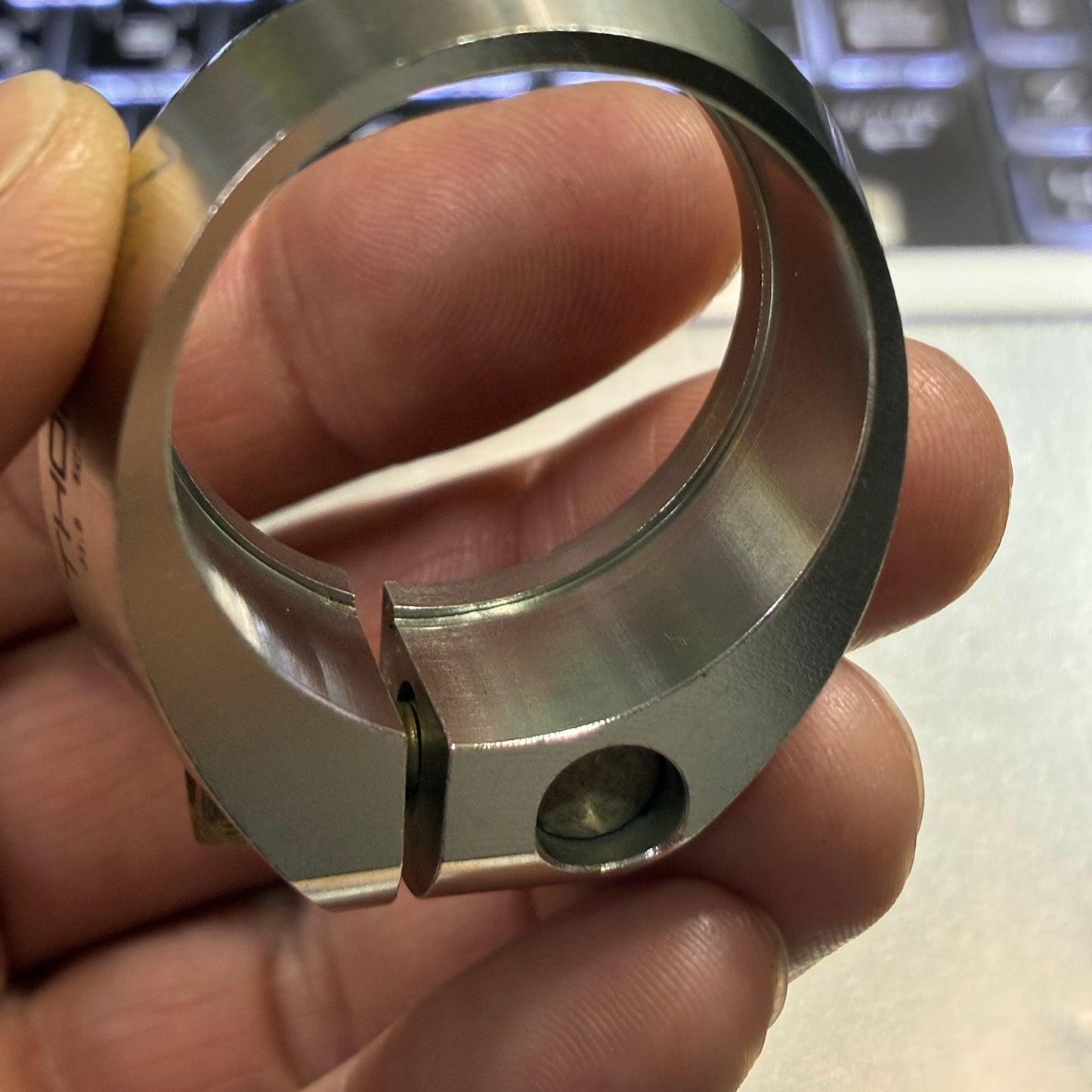 中古 美品 THOMSON(トムソン)SEATPOST COLLAR 31.8mm シートポストクランプ