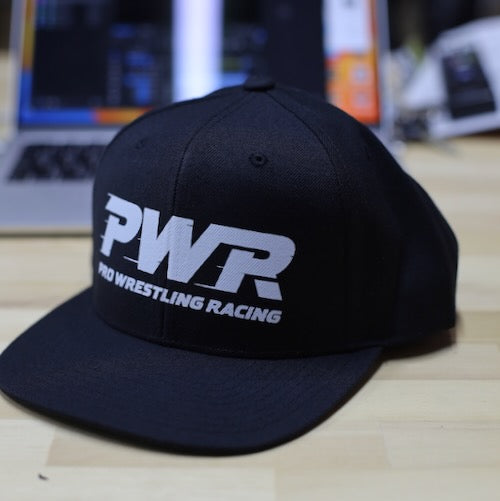 プロレスレーシング フラットバイザー キャップ