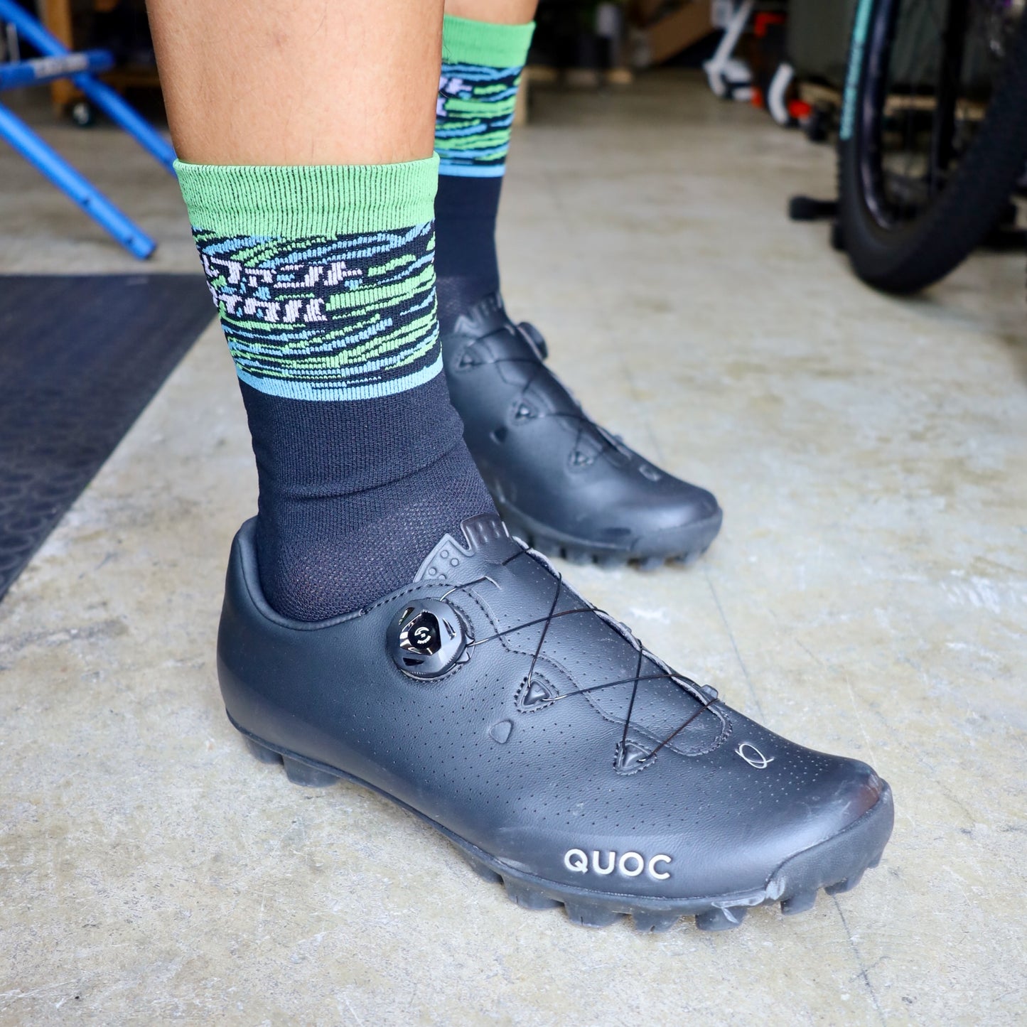 エレファントサイクル オリジナル ソックス ブラック ウエイブワン製 オリジナルジャージ