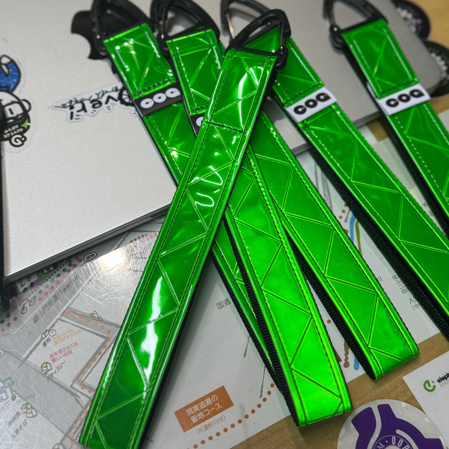 visionary souvenir reflector tag longz(ロングタイプ) ― エレファントサイクル オリジナルリフレクタータグ