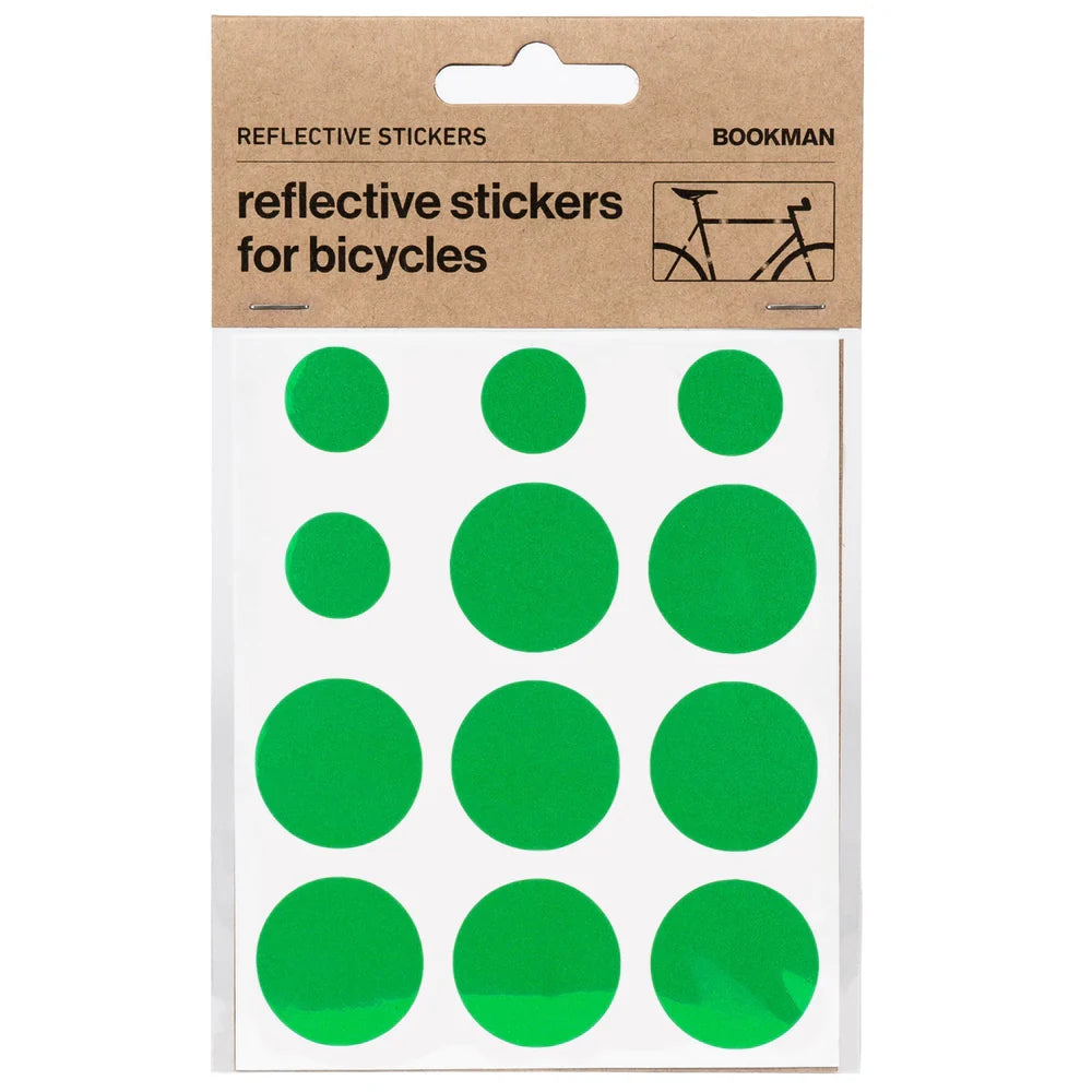 BOOKMAN リフレクター BM-275 Reflective-stickers リフレクティブステッカー Reflective Stickers - Green