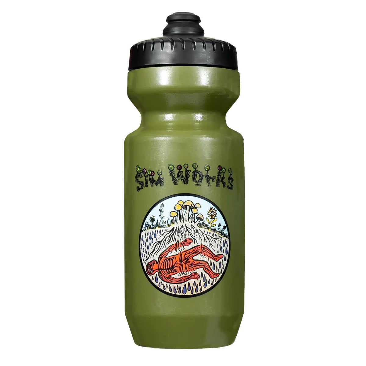 SIMWORKS Human Mushroom Bottle / 22oz Moss