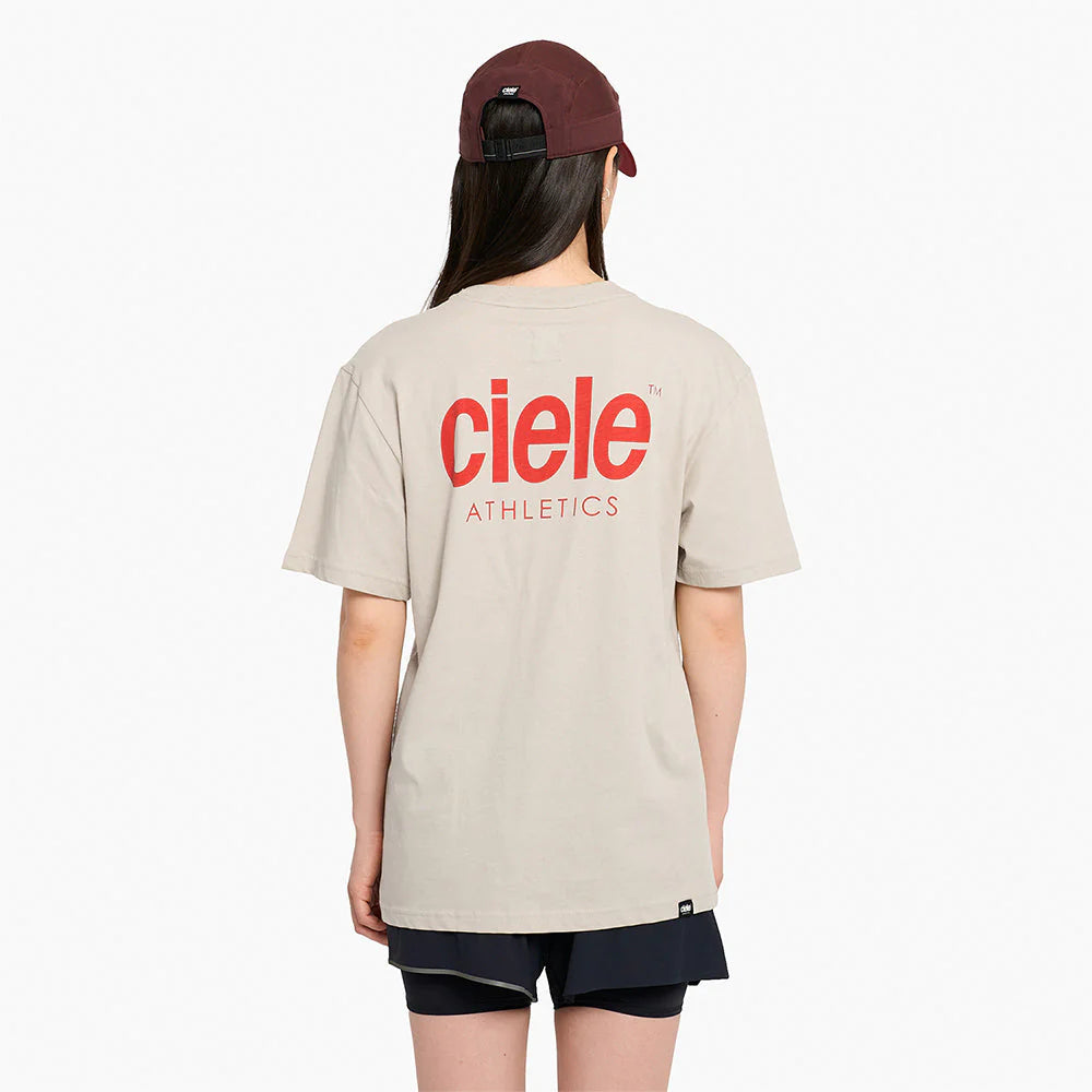 ciele athletics U ORTShirt Athletics Rainy Day|シエル アスレチックス ユニセックス Tシャツ リサイクルコットン ランニング カジュアル