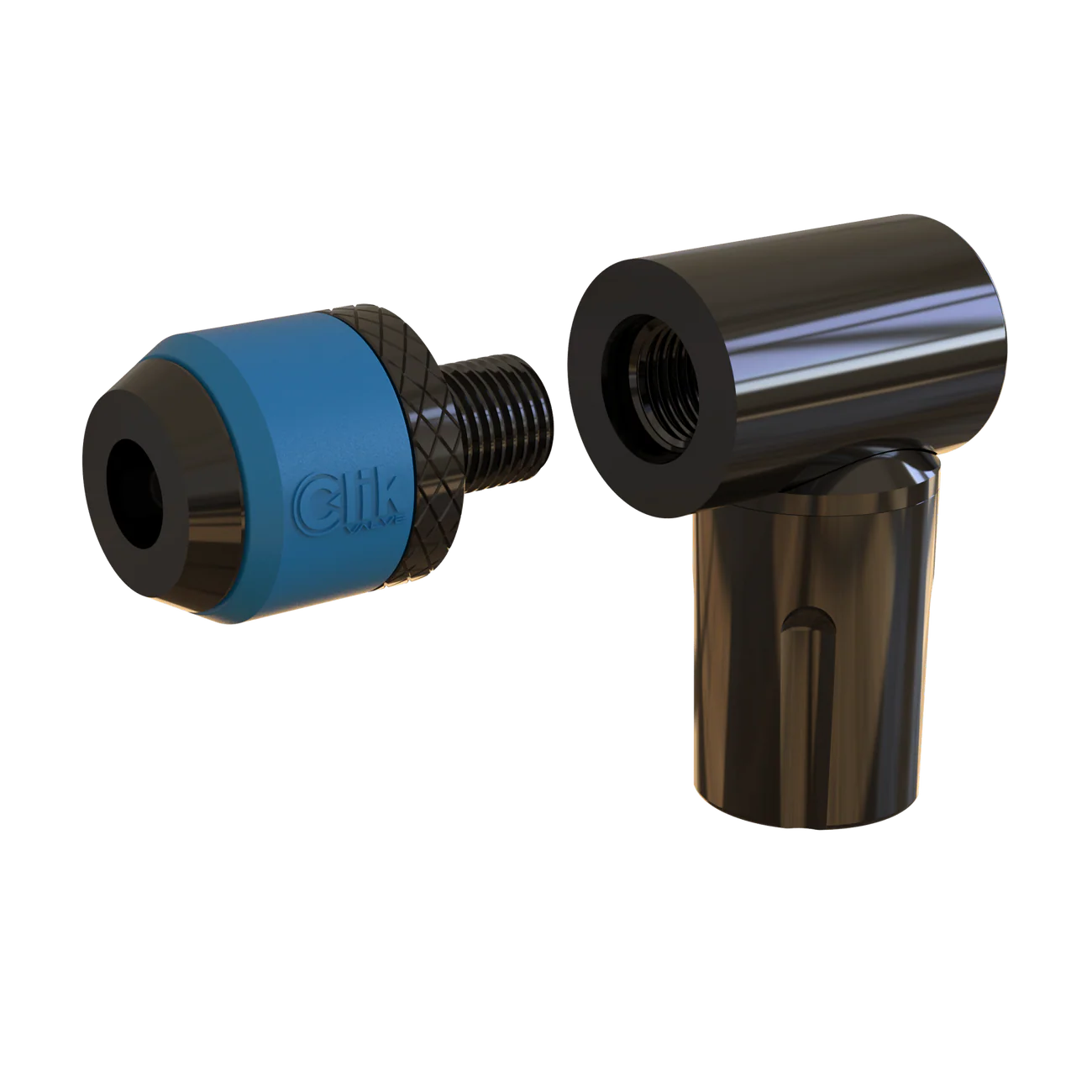 Clik Valve クリックバルブ CLIK 2-IN-1 ポンプヘッド アルミ製|仏式 米式 対応 自転車ポンプ用