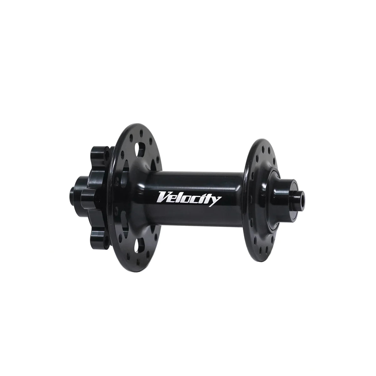 VELOCITY Race Disc Front Hub Black