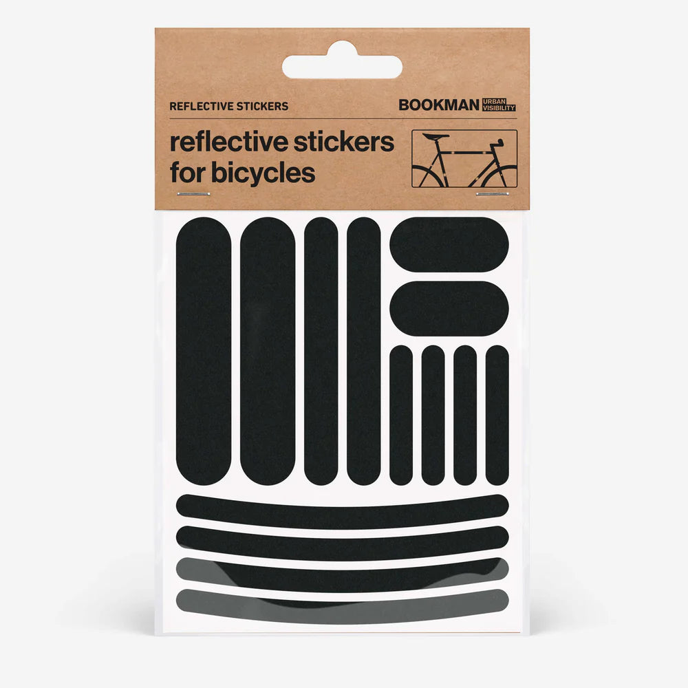 BOOKMAN リフレクター BM-523 Reflective-stickers-strips リフレクティブステッカー(ストライプ) Reflective Stickers Strips - Black