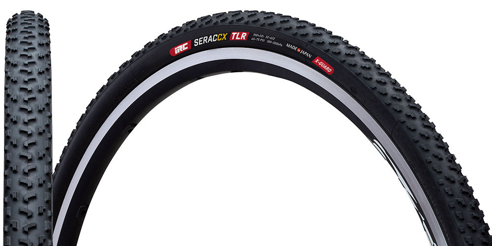 IRC SERAC CX TLR X-GARD　2本セット IRC SERAC CX TLR チューブレスタイヤ 2本セット IRC SERAC CX