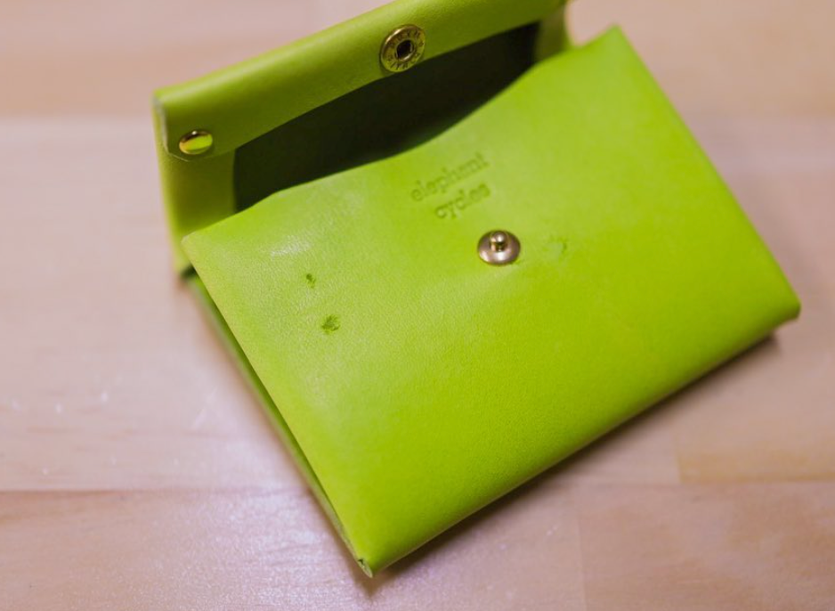 sempre.leatherdesign カシメウォレット エレファントサイクル 別注モデル センプレ