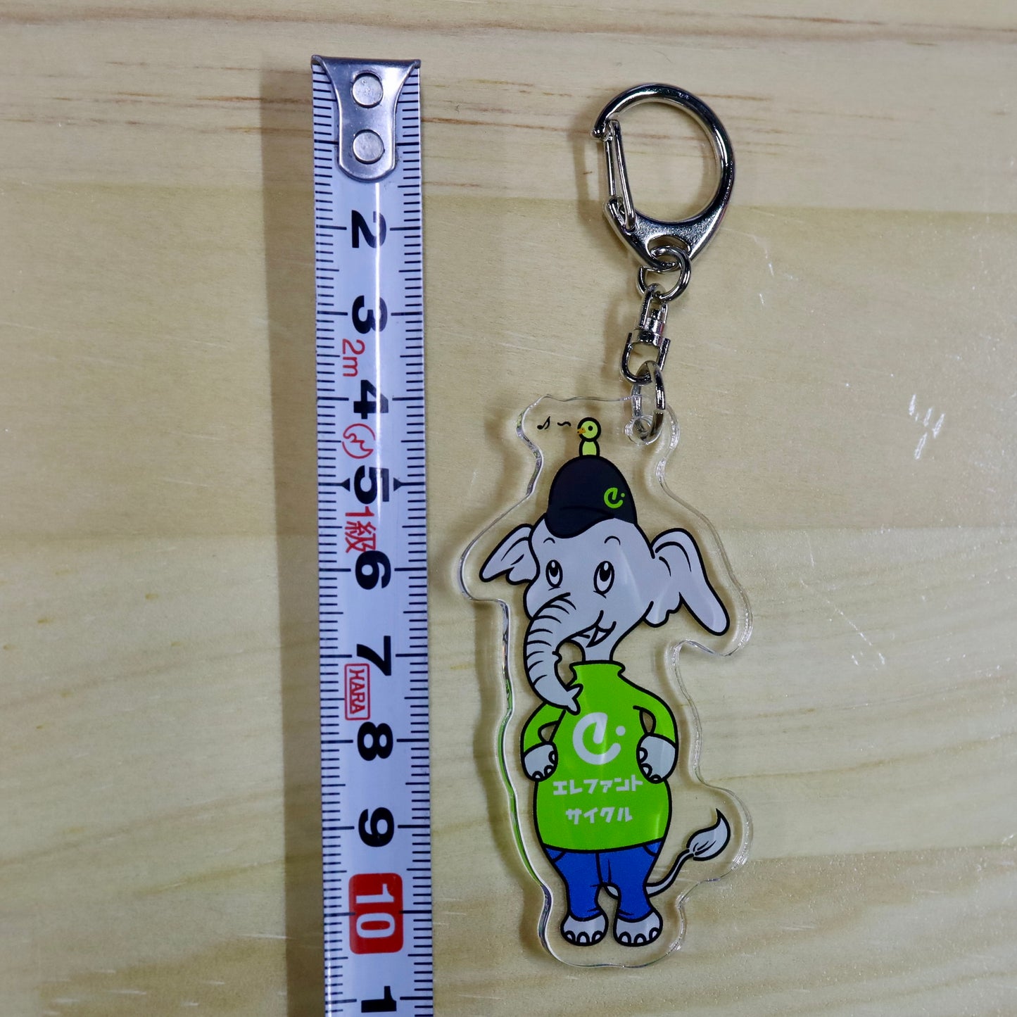 【お店をサポートする】ペン象 キーホルダー