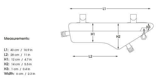 APIDURA エクスペディション・フレームパック(3L)