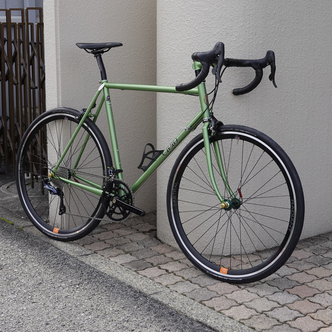 【Cielo クロモリロード カスタム】リムブレーキ仕様 × Growtac EQUALレバー｜持ち込みカスタム・全国発送対応｜elephant cycles