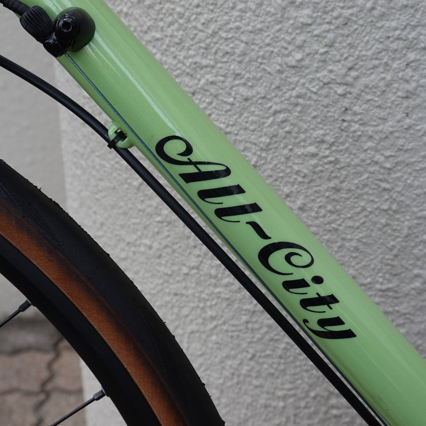 【中古】ALL-CITY Zig Zag 52サイズ クロモリ ロードバイク ディスクブレーキ 700C 完成車