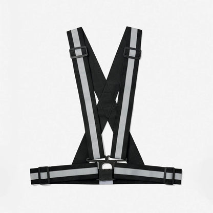 リフレクター クロスベルト 反射ベルト 夜間安全 ランニング ウォーキング 自転車 視認性向上 調整可能 Reflective Cross Belt BM-608 BM-609