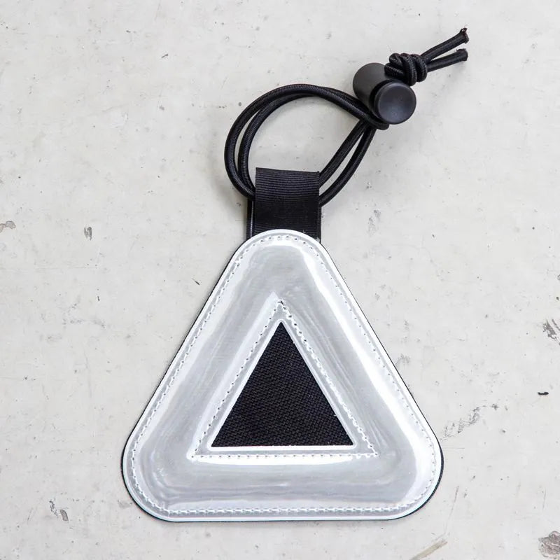 BLUELUG triangle reflector (silver/black)
