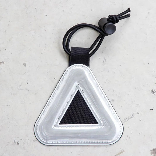 BLUELUG triangle reflector (silver/black)