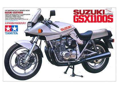タミヤ 1/12 スズキ GSX1100S カタナ オートバイシリーズ No.10 プラモデル SUZUKI GSX 1100S KATANA