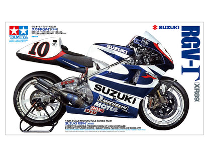 タミヤ 1/12 オートバイシリーズ スズキ RGV-Γ XR89 ケニー・ロバーツJr.仕様 プラモデル 14081
