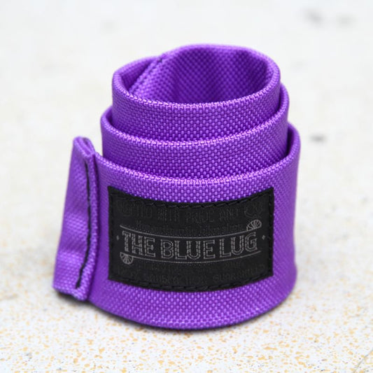 BLUE LUG snap rolly purple ブルーラグ 裾バンド