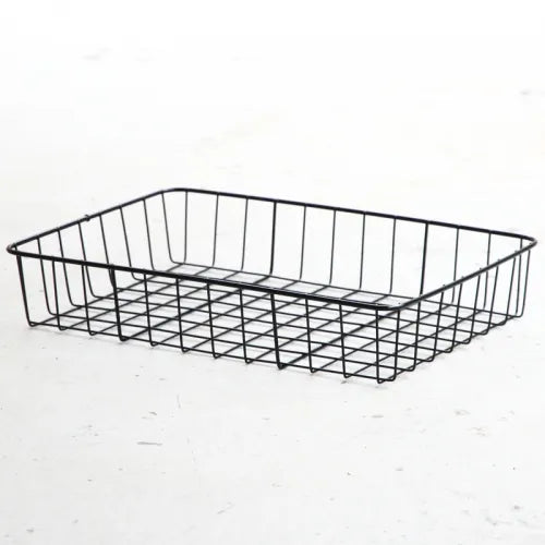 WALD 139 half basket (black) サイズ：縦32cm、横45cm、高さ8cm