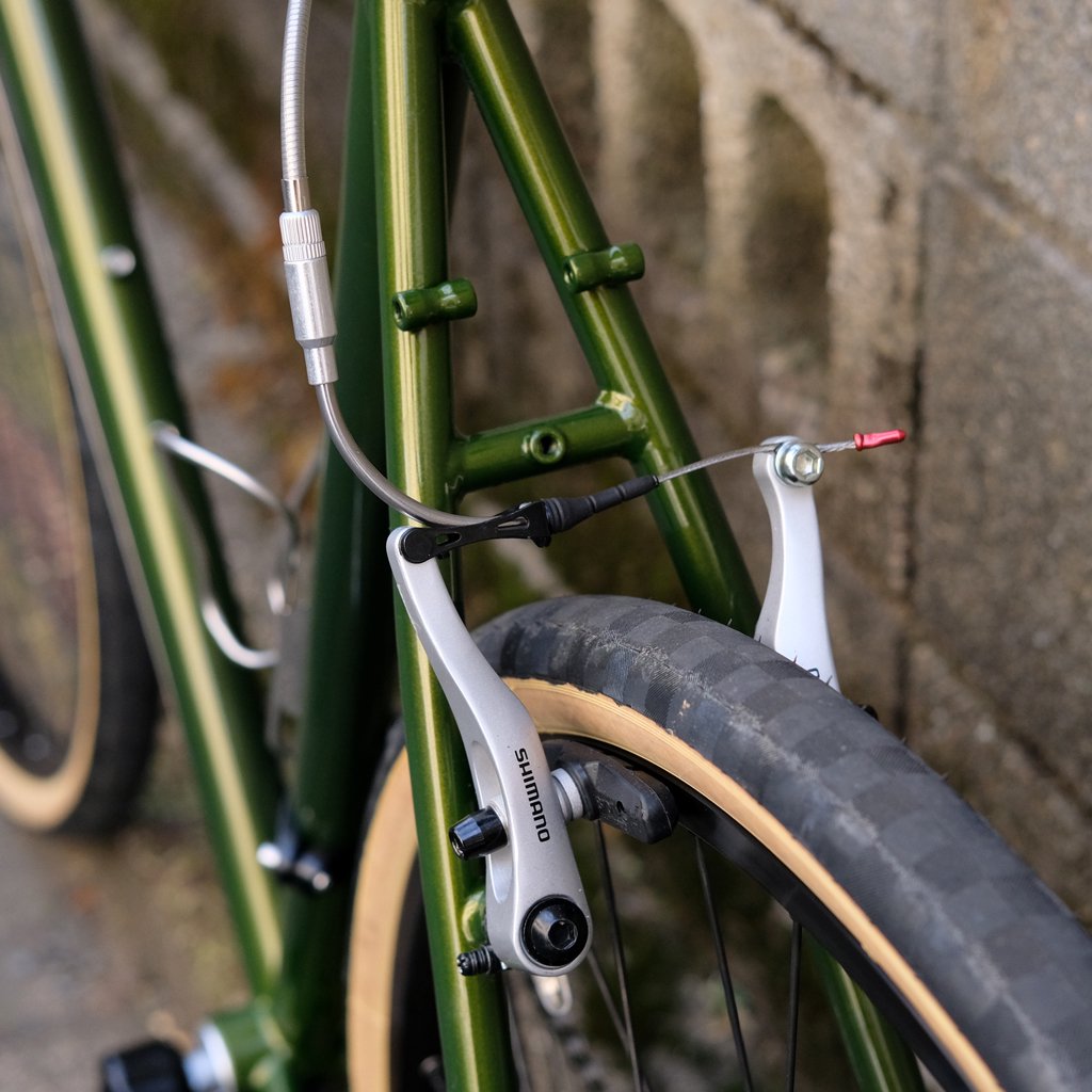BLUE LUG adjustable lead pipe Vブレーキ バナナ ele1287