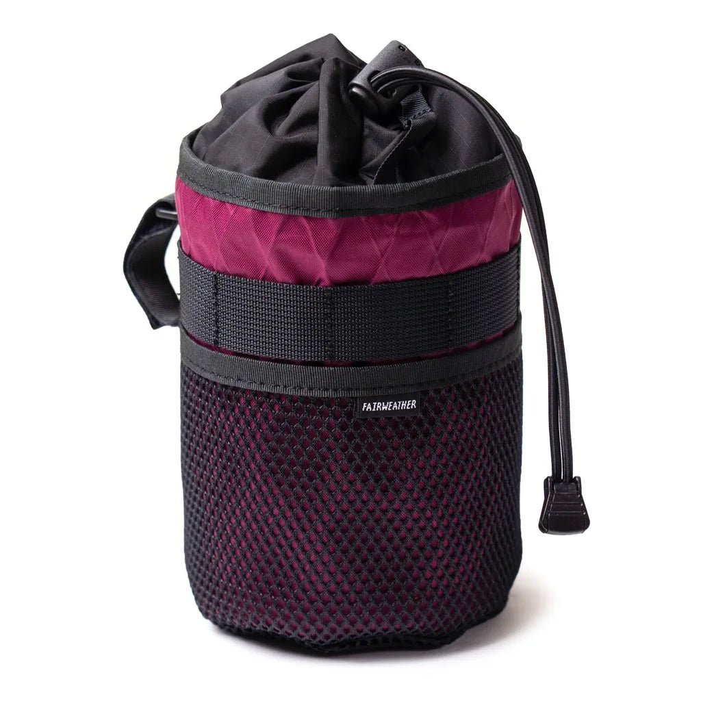 FAIRWEATHER stem bag+ (x-pac/burgundy)