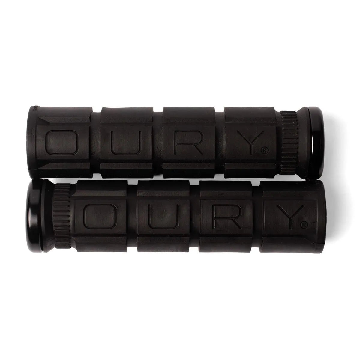 OURY オーリー LOCK-ON V2 GRIP ブラック ロックオングリップ 135mm MTB マウンテンバイク 自転車用 ハンドルグリップ ODIロックオンシステム ピスト コミューター