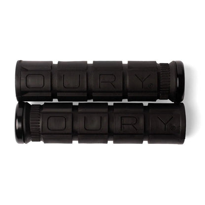 OURY オーリー LOCK-ON V2 GRIP ブラック ロックオングリップ 135mm MTB マウンテンバイク 自転車用 ハンドルグリップ ODIロックオンシステム ピスト コミューター