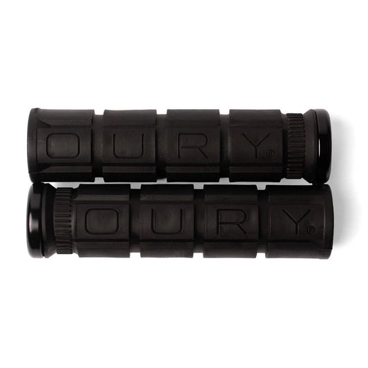 OURY オーリー LOCK-ON V2 GRIP ブラック ロックオングリップ 135mm MTB マウンテンバイク 自転車用 ハンドルグリップ ODIロックオンシステム ピスト コミューター