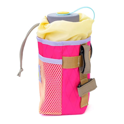 BLUE LUG stem pouch (x-pac pink/mesh beige)