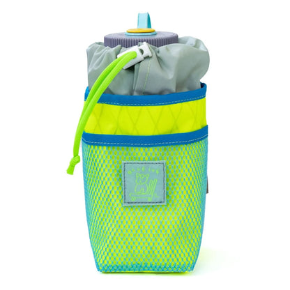 BLUE LUG stem pouch (x-pac yellow/mesh blue)