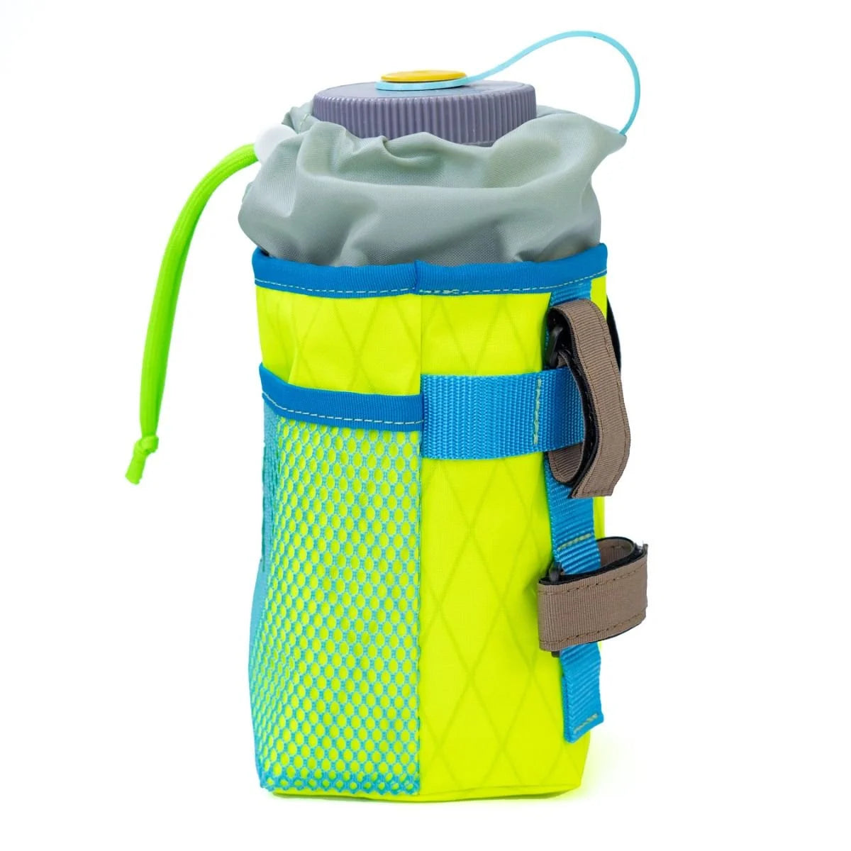 BLUE LUG stem pouch (x-pac yellow/mesh blue)