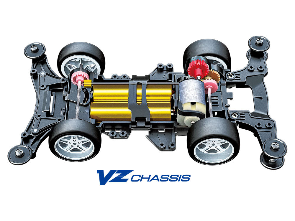 新品 未組立　タミヤ グラスホッパー/The RASSHOPPER グラスホッパーJr. (VZシャーシ): ミニ四駆｜TAMIYA SHOP ONLINE