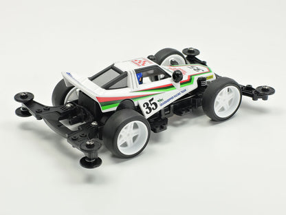タミヤ ミニ四駆 グラスホッパーJr. VZシャーシ 1/32 レーサーミニ四駆シリーズ No.105 The GRASSHOPPER Jr. 18105 バギー シャフトドライブ 四輪駆動