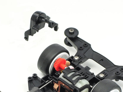 タミヤ ミニ四駆 グラスホッパーJr. VZシャーシ 1/32 レーサーミニ四駆シリーズ No.105 The GRASSHOPPER Jr. 18105 バギー シャフトドライブ 四輪駆動