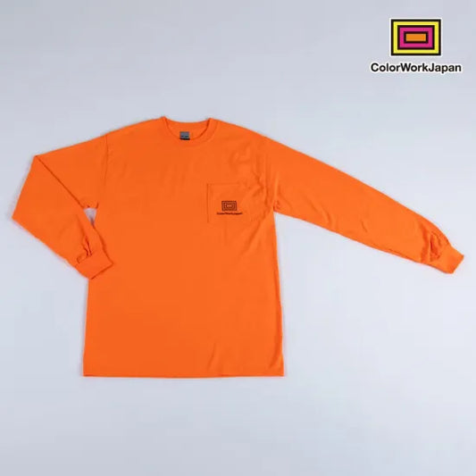 colorworkjapan  ロングTシャツ セーフティー イエロー / オレンジ