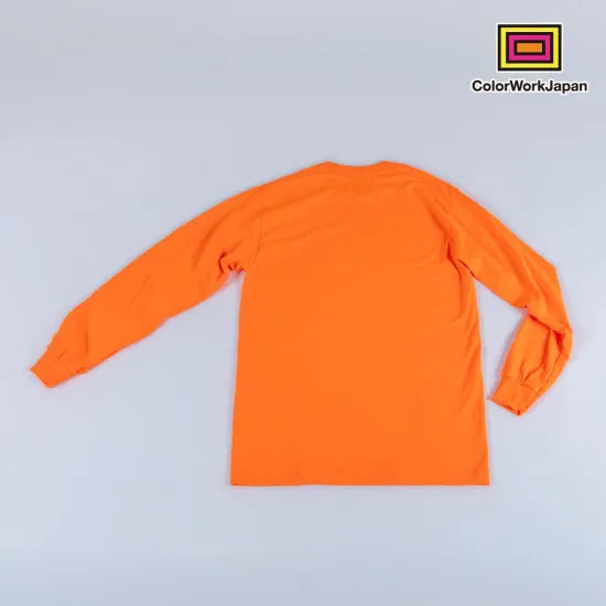 colorworkjapan  ロングTシャツ セーフティー イエロー / オレンジ