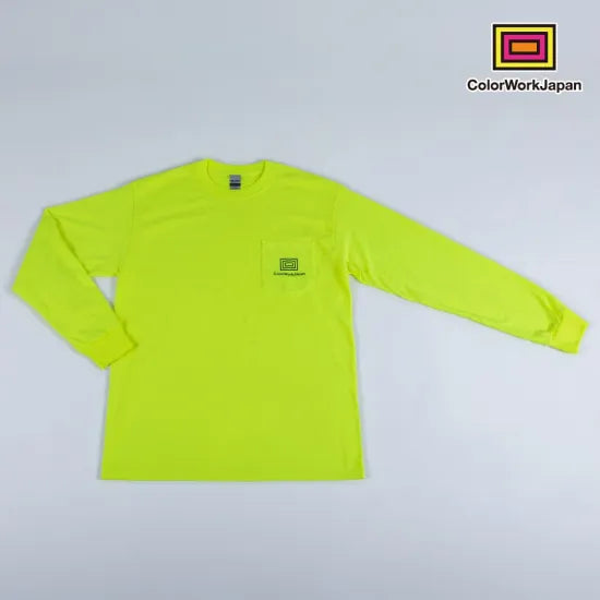 colorworkjapan  ロングTシャツ セーフティー イエロー / オレンジ