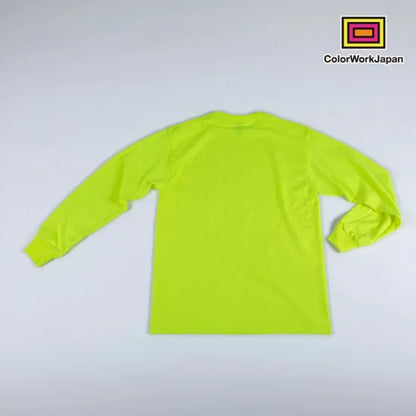 colorworkjapan  ロングTシャツ セーフティー イエロー / オレンジ