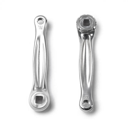 MIDDLEBURN RO1 square taper crank (silver) ロードクランク