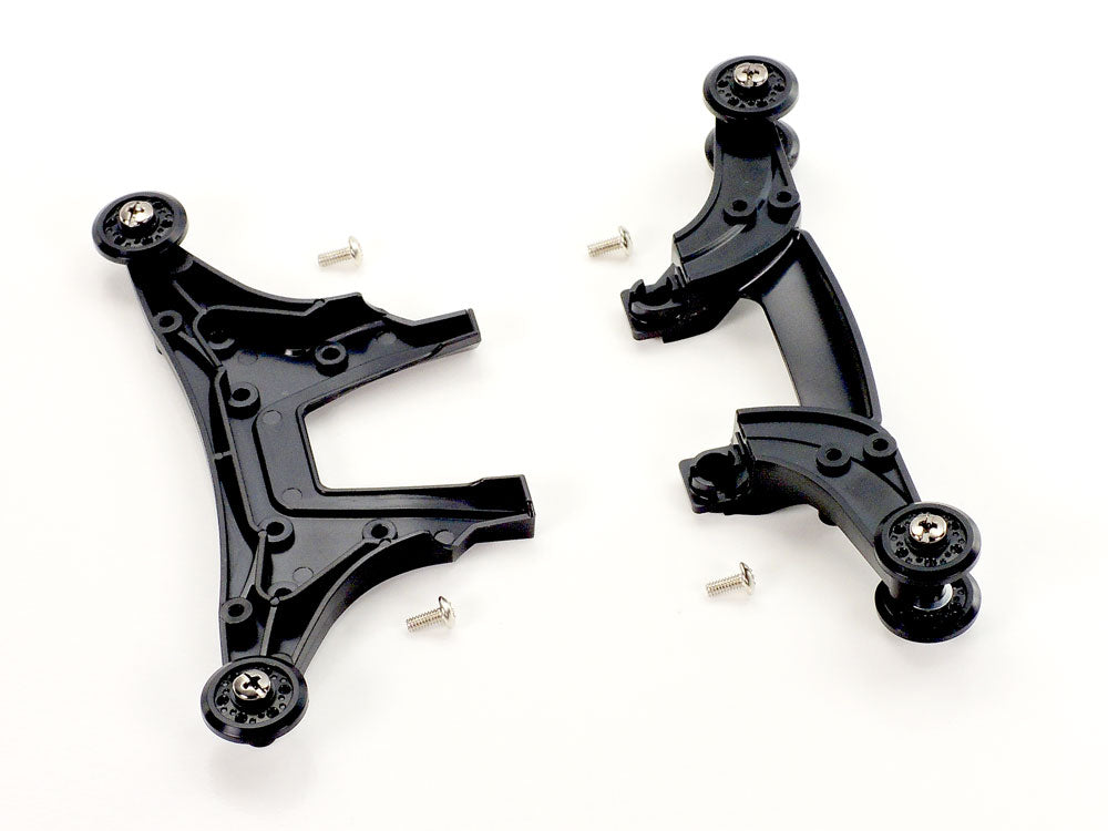 タミヤ ミニ四駆 ライザン MEシャーシ 1/32 ミニ四駆PROシリーズ No.63 18663 小径ローハイトタイヤ ダブルシャフトモーター