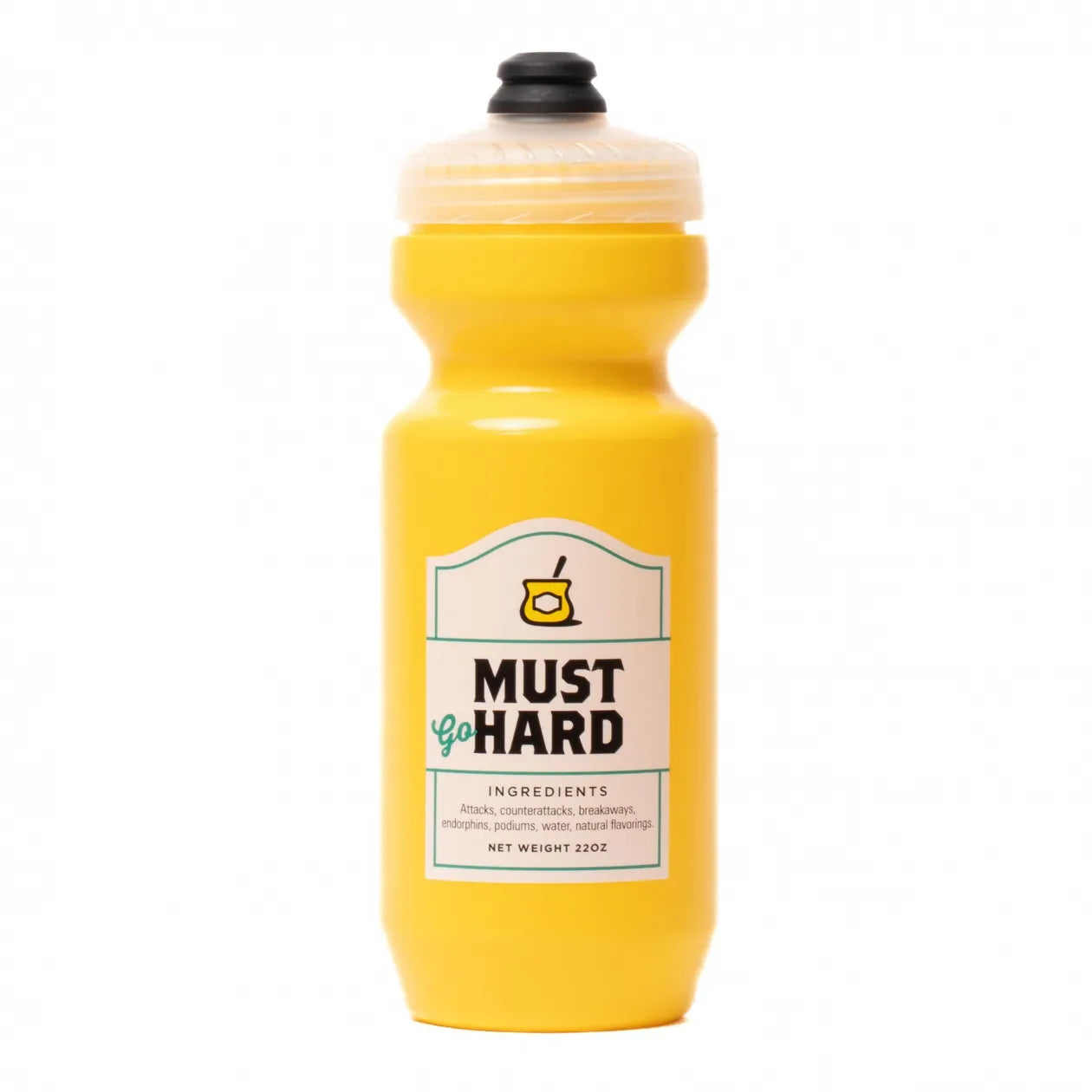 SPURCYCLE スパーサイクル ウォーターボトル 22oz（624ml）Puristボトル採用 CATCH UP / MUST GO HARD / RELISH YOUR RIDE